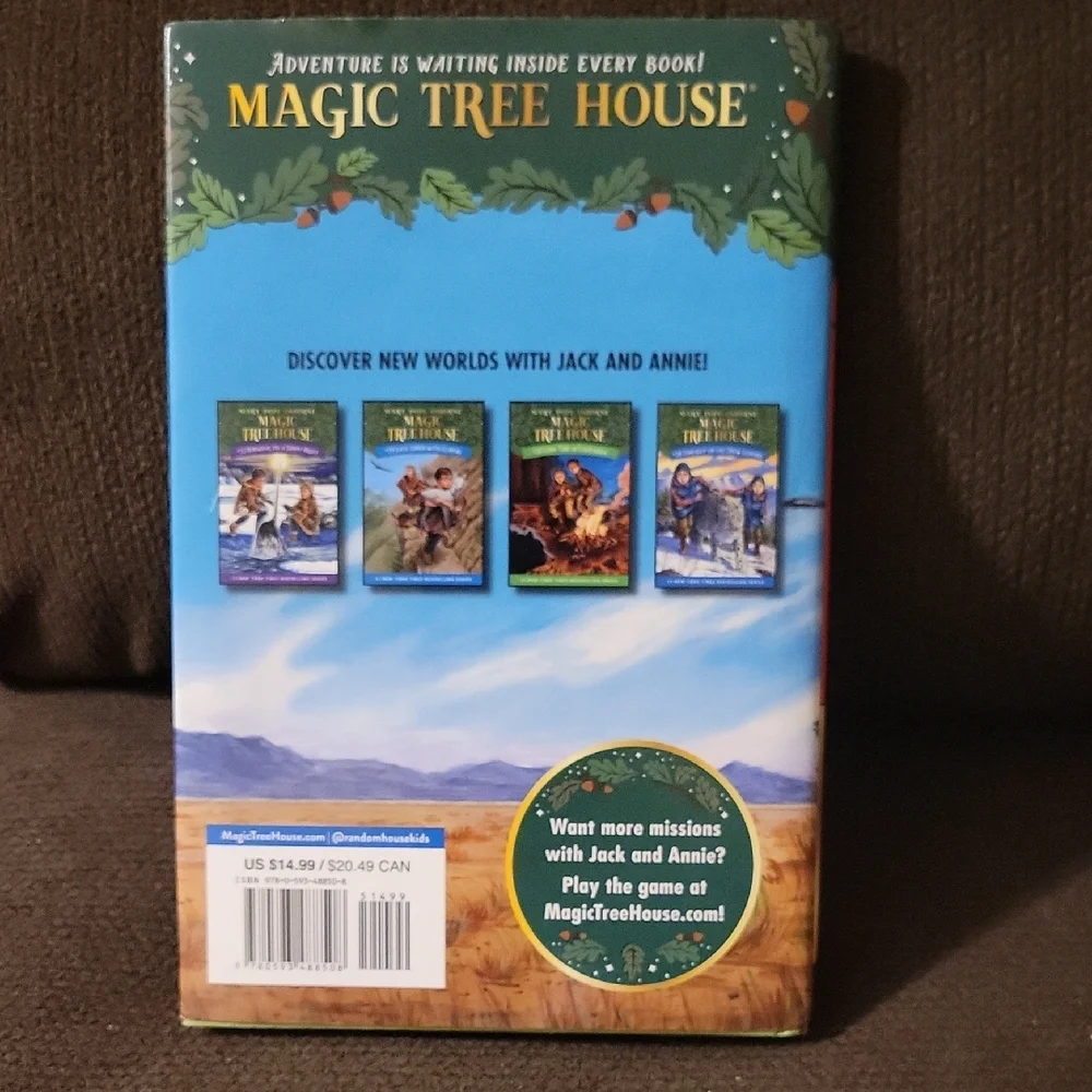 The Magic Tree House - 37 Rhinos At Recess By Mary Pope Osborne HardCover
